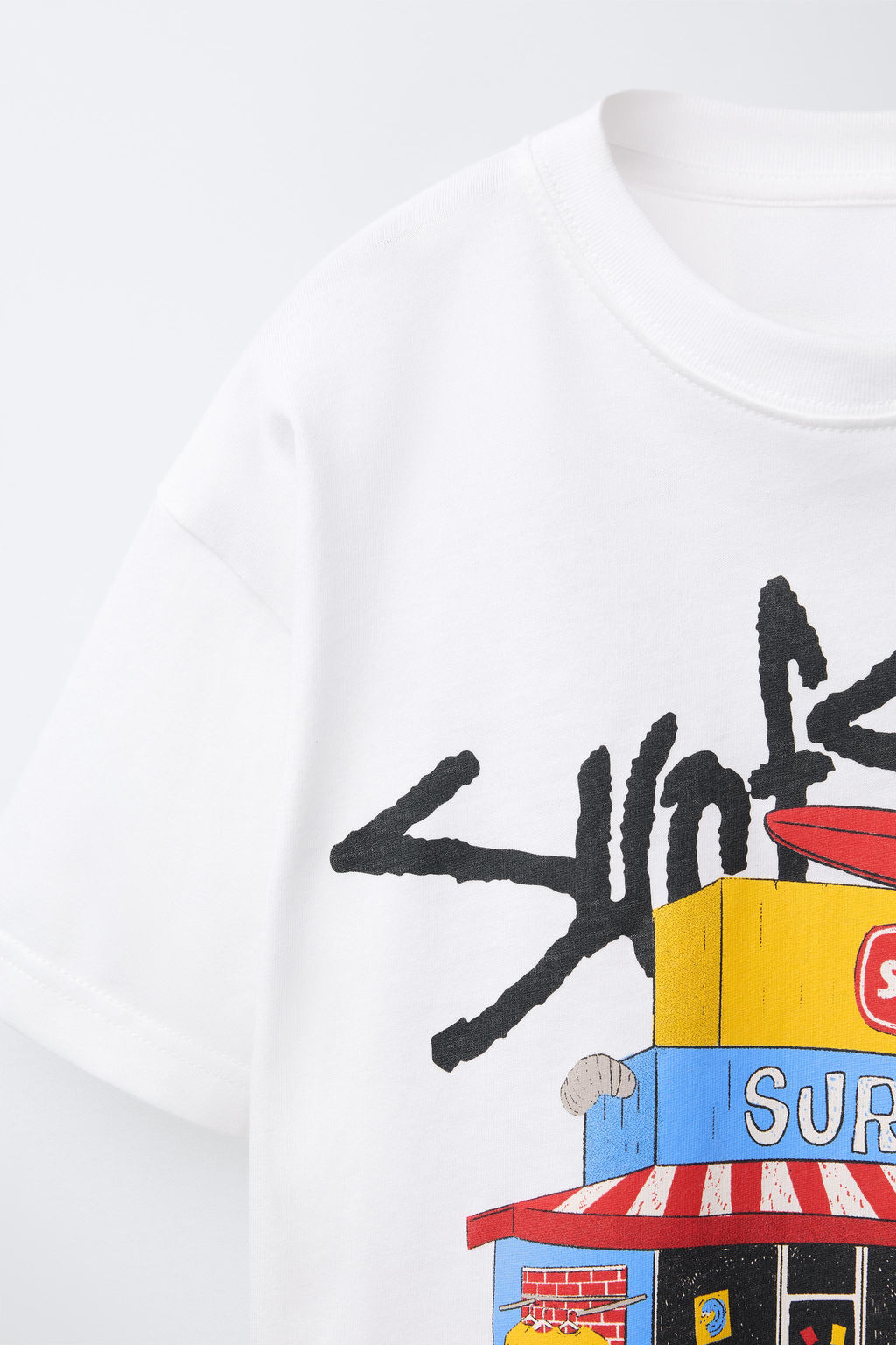 SURF SHOP PRINT T-SHIRT - Zara фото 3