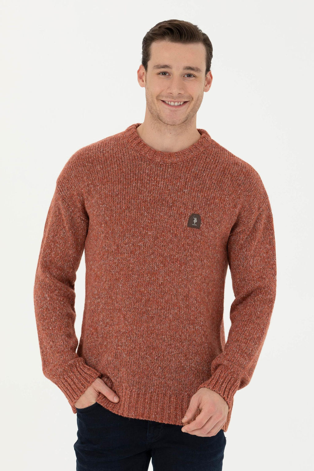 Мужской свитер с плиткой - U.s. polo assn фото 15