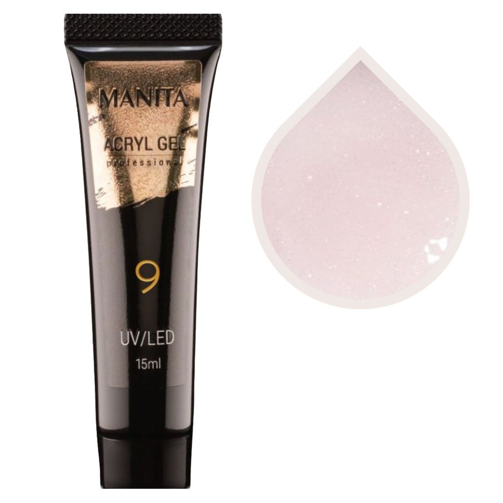 Manita Professional Акриловый гель для моделирования ногтей №09, 15 мл MP110117  фото 2