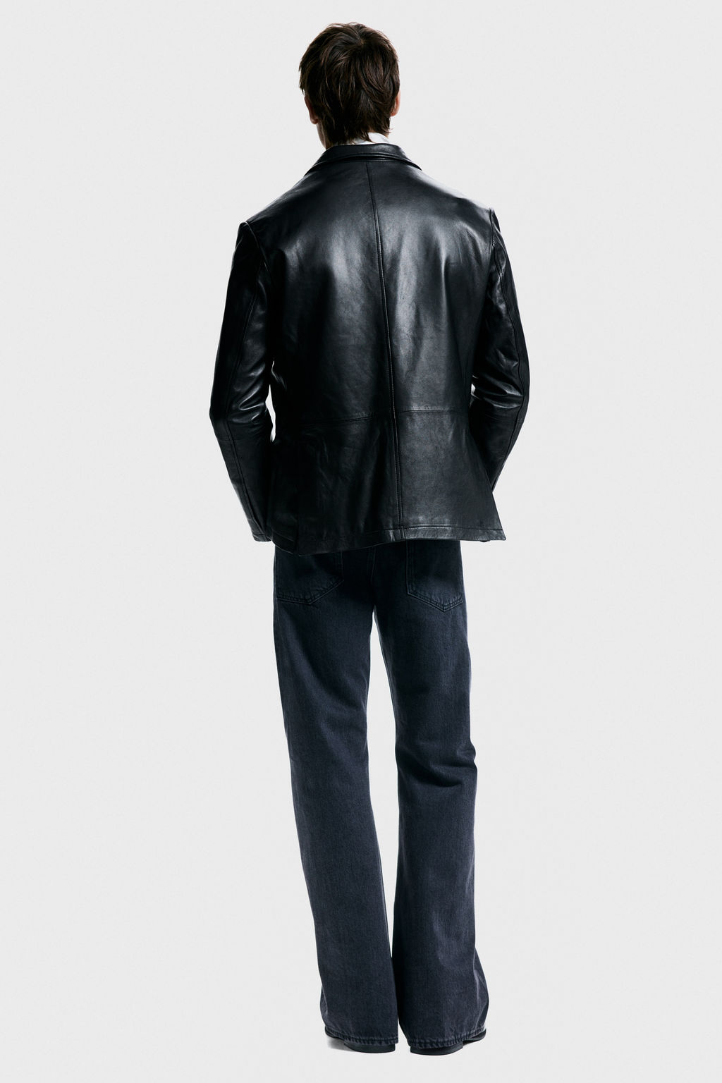 Chaqueta de piel Regular Fit - H&m фото 7