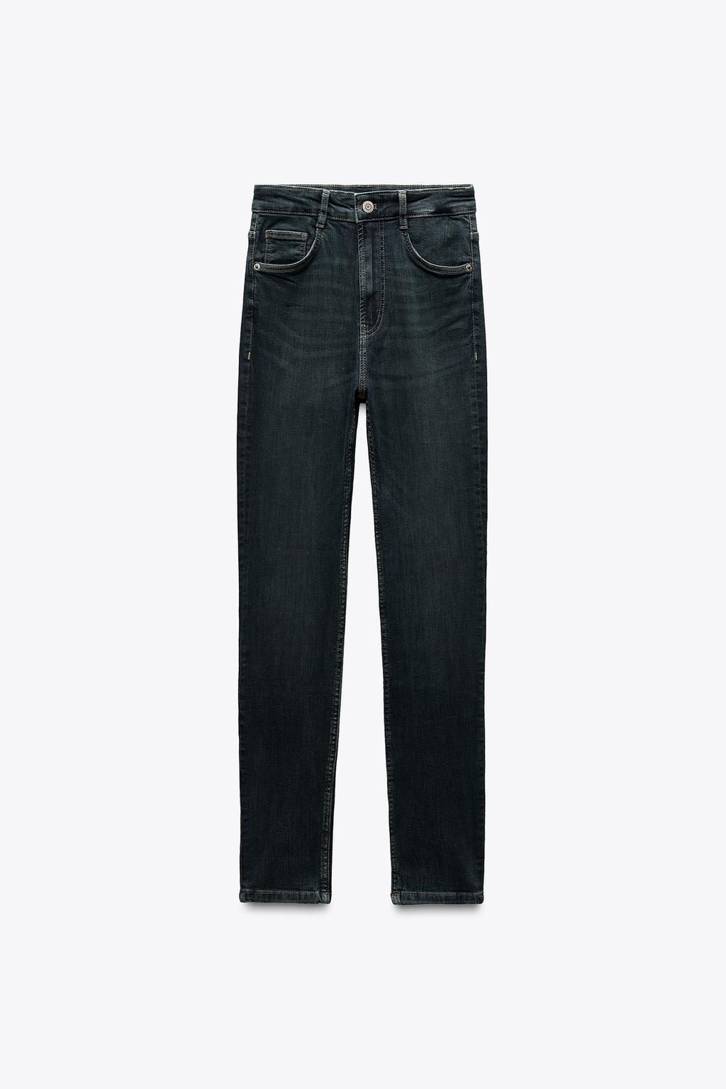 TRF SCULPT HIGH-WAIST JEANS - Zara фото 4