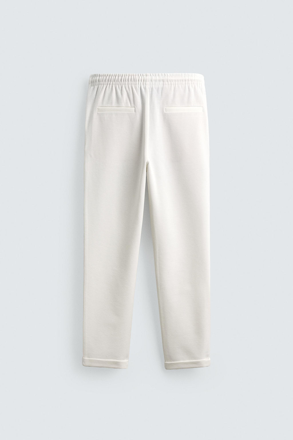 PANTAL?N CINTURA JOGGER EASY CARE / Blanco roto - Zara фото 8