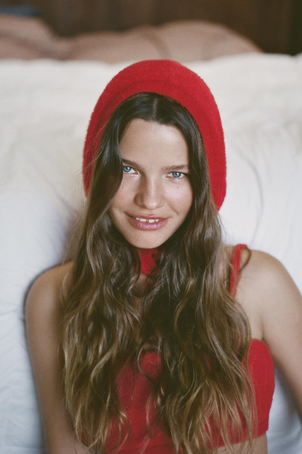 POLYAMIDE HOOD WITH BUTTONS