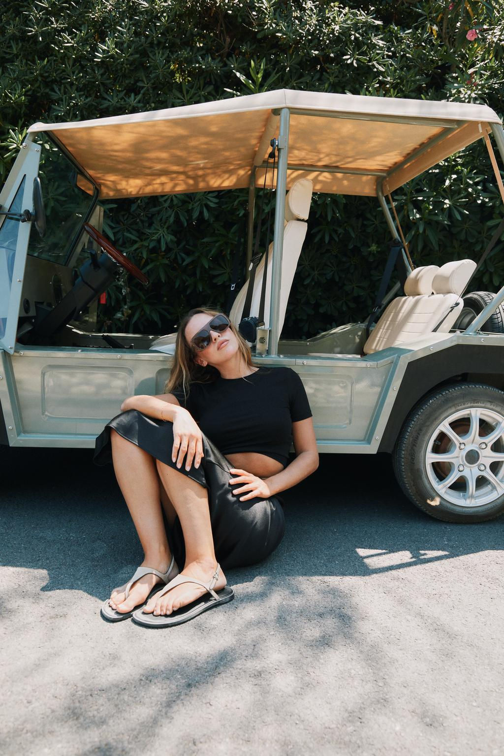 CROPPED STRETCH T-SHIRT - Zara фото 78