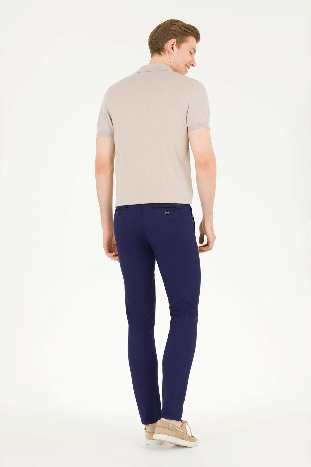 U. S. Polo Assn / Мужские темно-синие брюки из плотной ткани/чиносы - U.s. polo assn фото 11