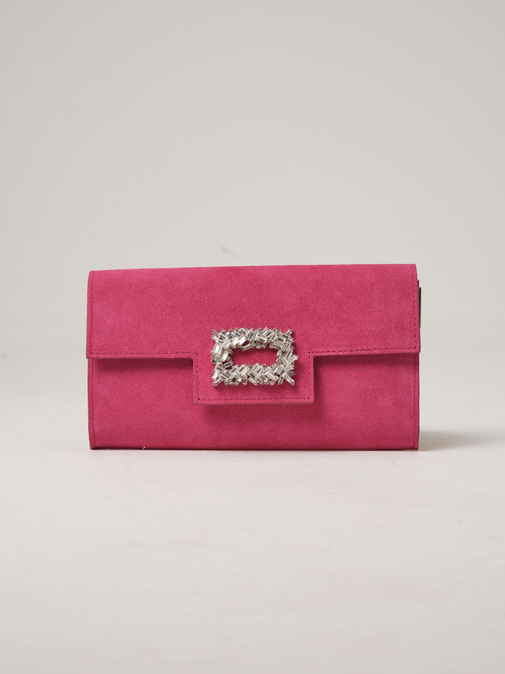 Клатч замшевый Deboro 31016 розовый