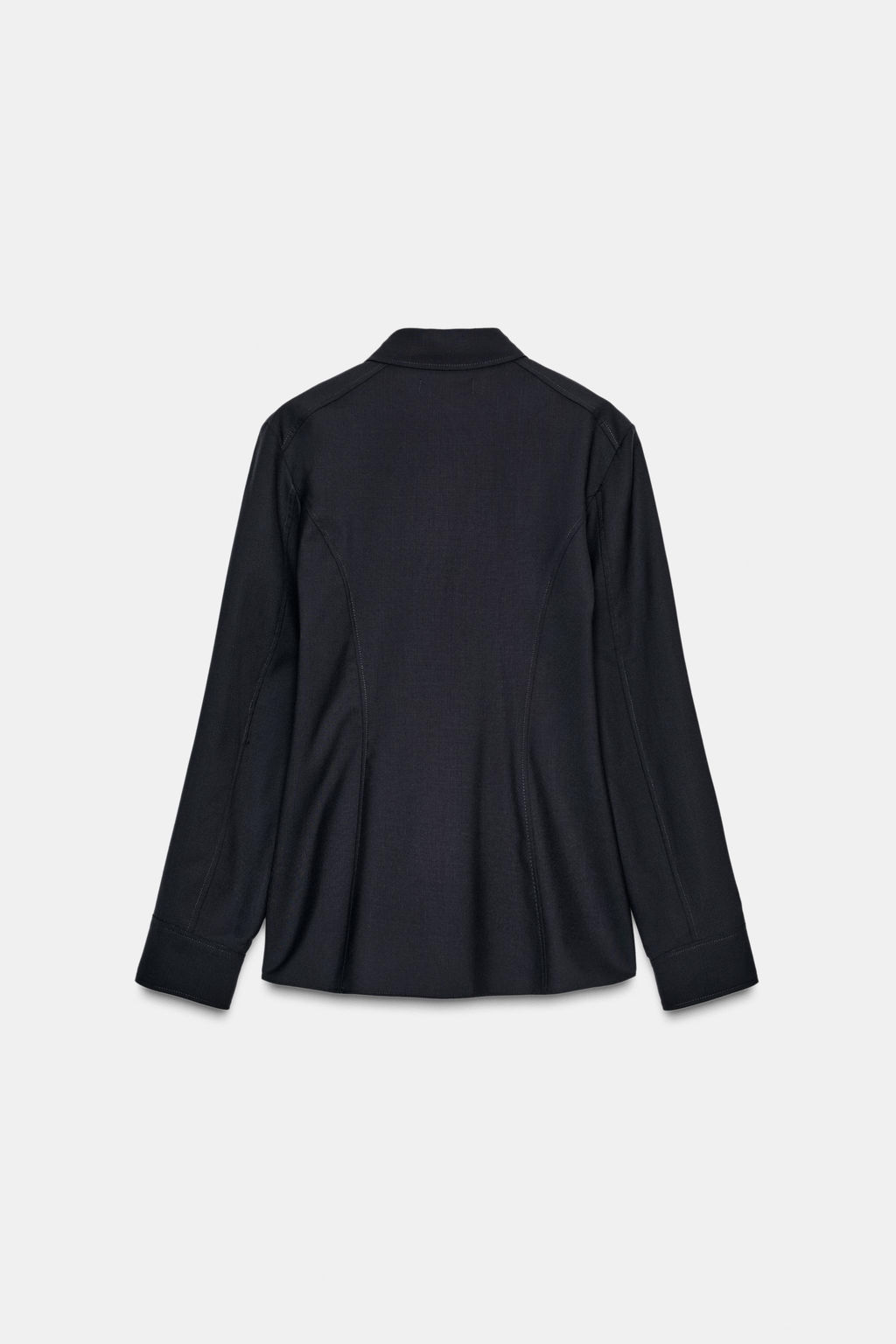 100% WOOL SHIRT ZW COLLECTION - Zara фото 6