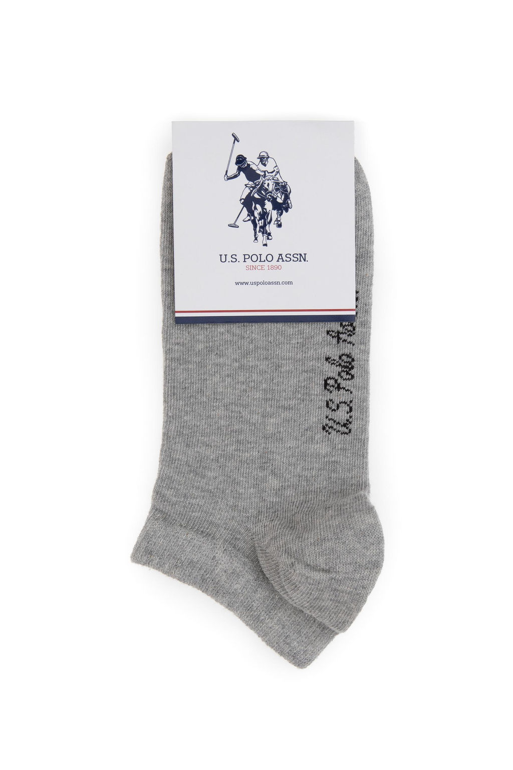 Kad_n Gri Melanj Patik _orap Sepette S_rpriz _ndirim - U.s. polo assn фото 4