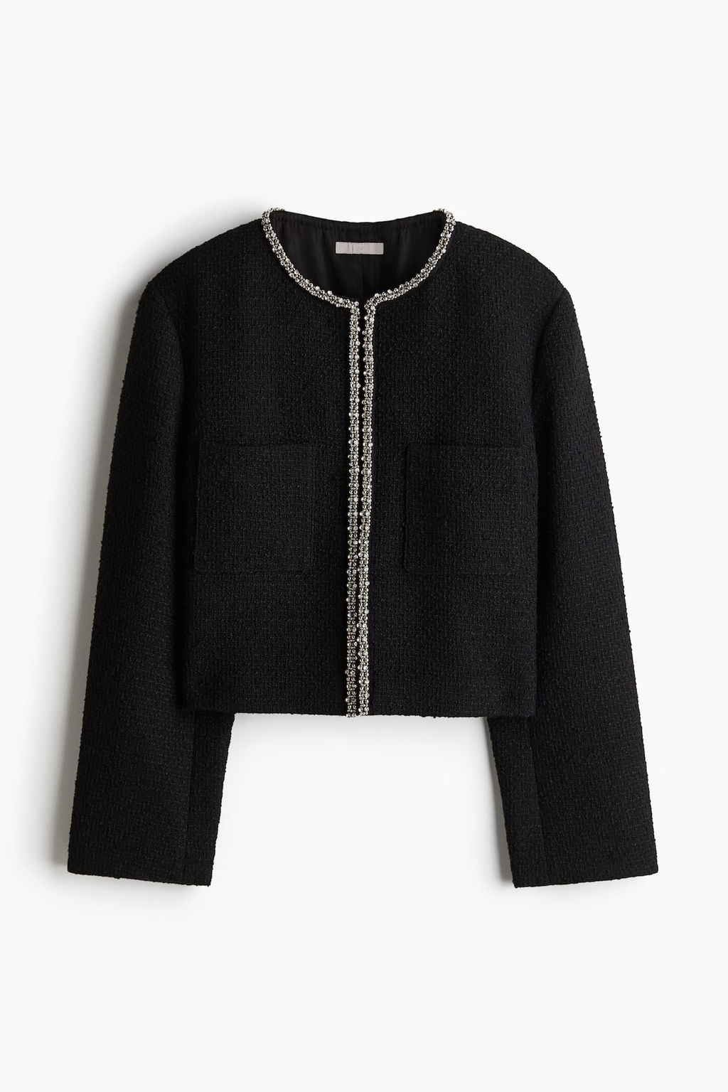 Chaqueta de boucle con strass - H&m фото 5