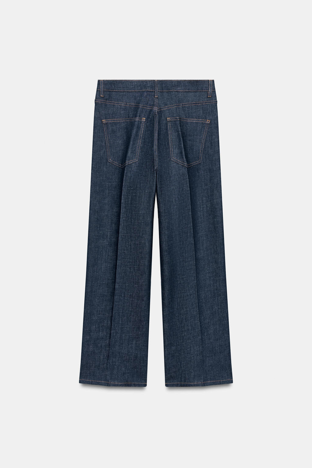 JEANS ZW COLLECTION WIDE LEG TIRO ALTO / Azul - Zara фото 8