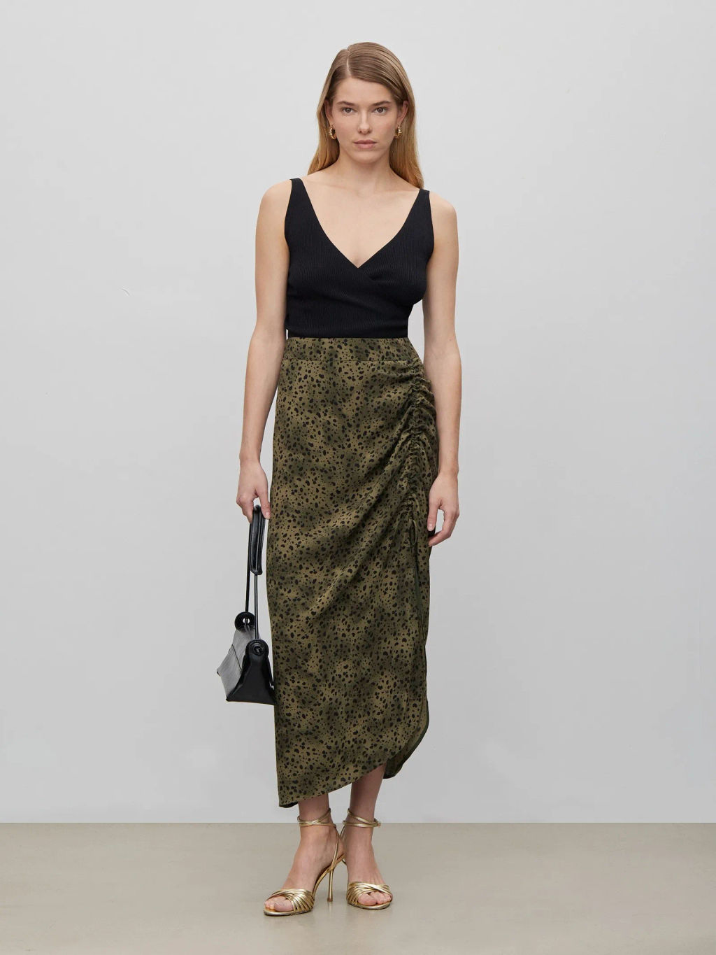 ЕМКА / Юбка с разрезом - Emka фото 3