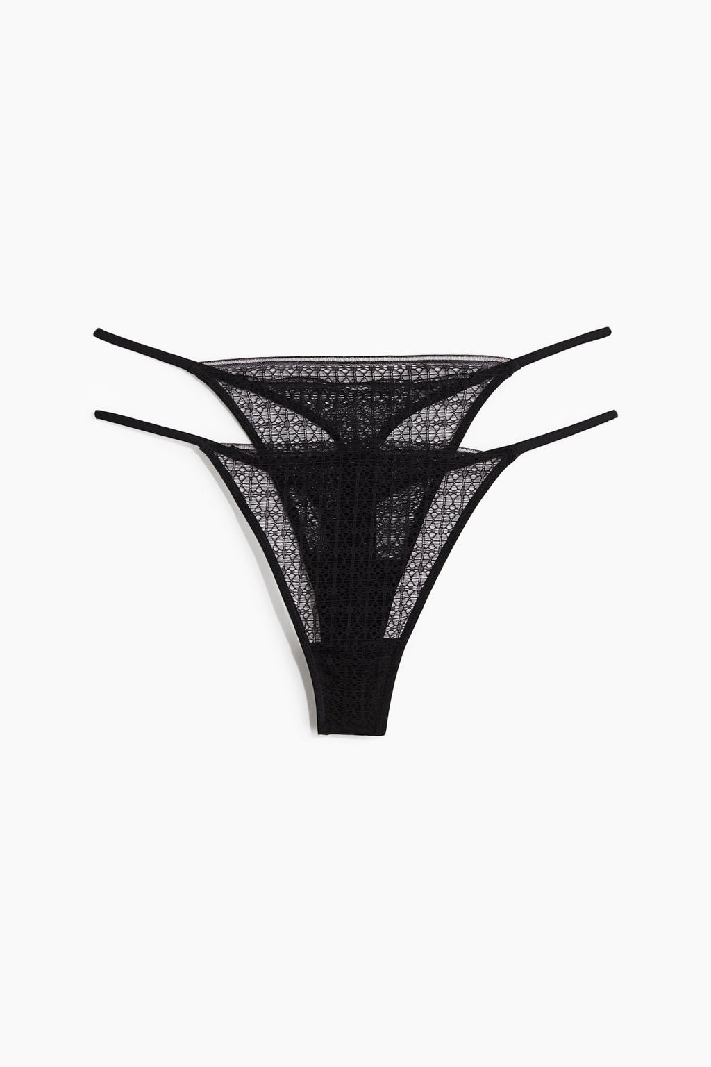 Pack de 2 bragas Thong de encaje - H&m фото 4