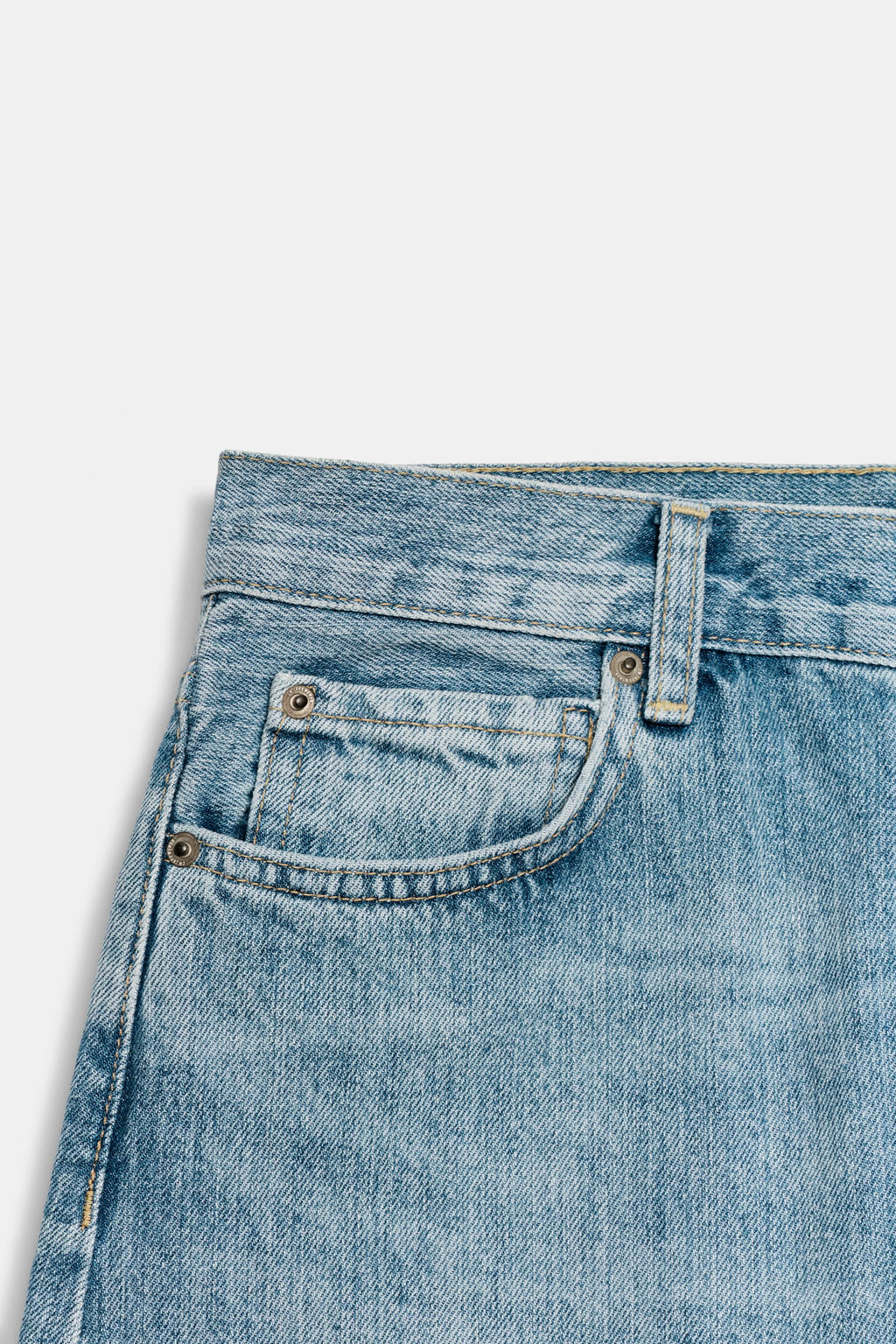 JEANS ZW COLLECTION BALLON TIRO MEDIO / Azul - Zara фото 9