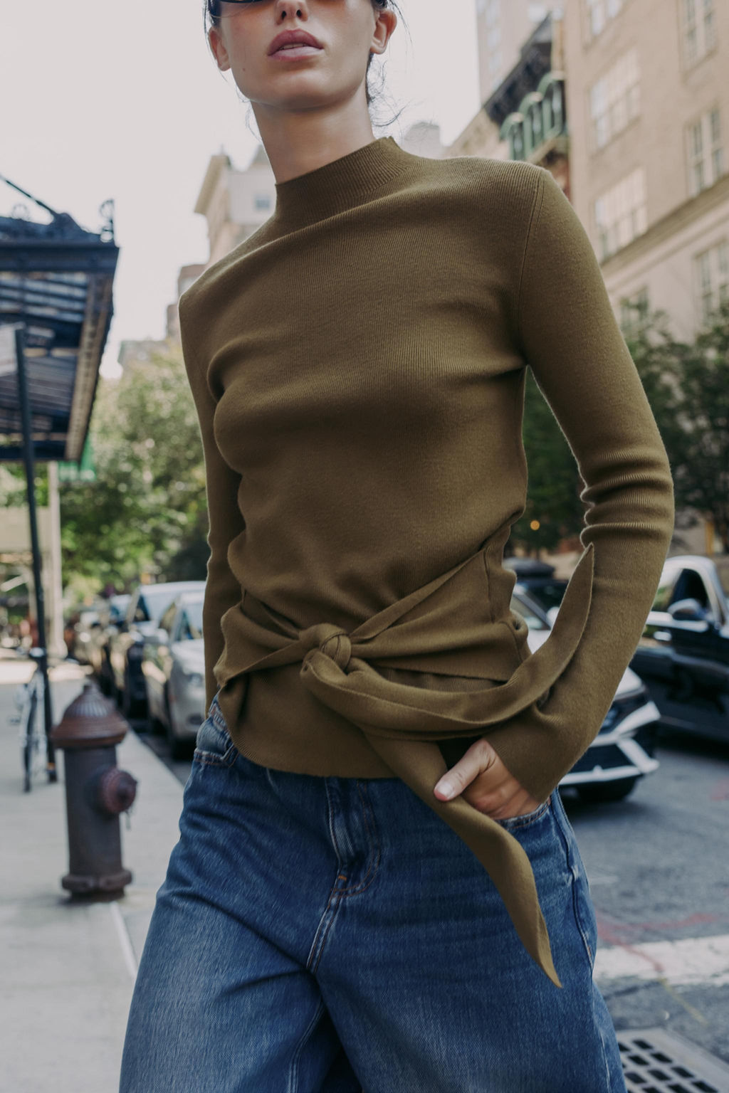 KNOT DETAIL JUMPER - Zara фото 4