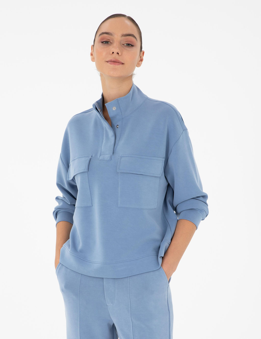 Mavi Comfort Fit Modal Kuma_ Sweatshirt