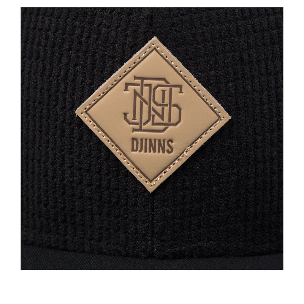 Бейсболка DJINNS арт. 6P SB Waffle Cord (черный)  фото 3