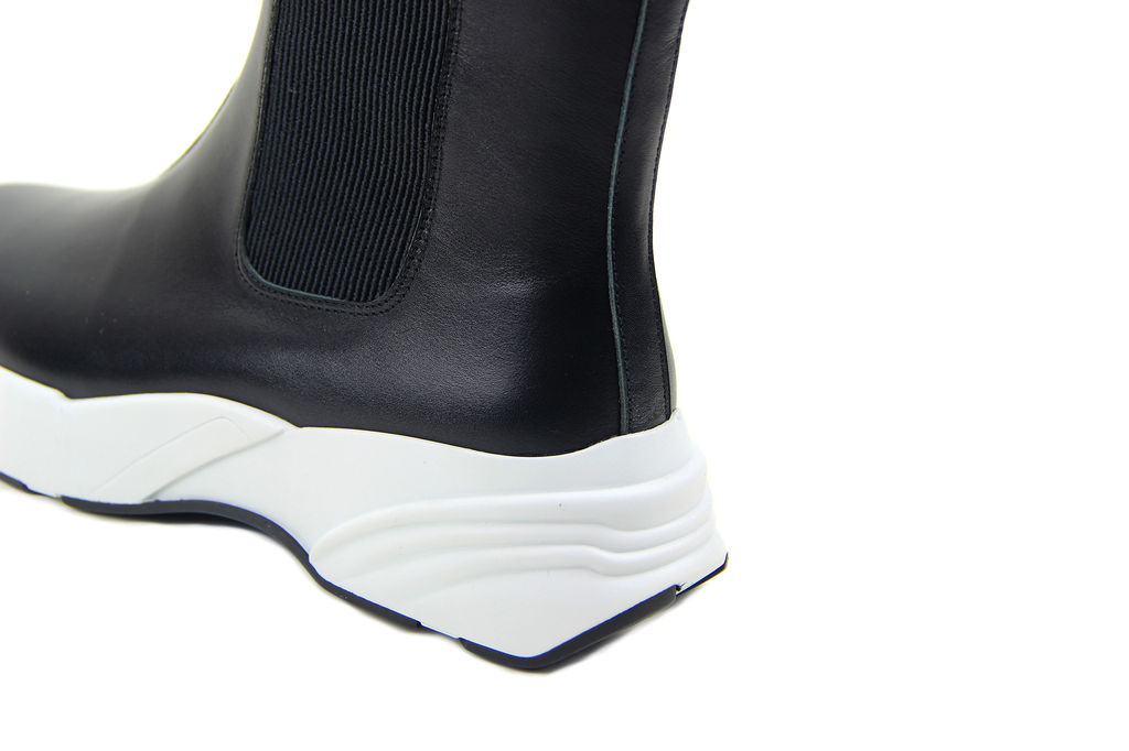 Ботинки 345.L.2021w.black /шерсть