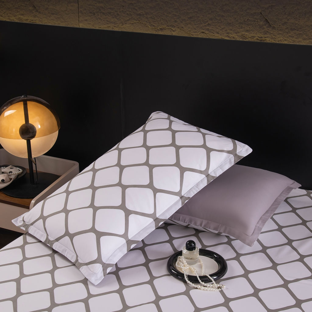 Комплект постельного белья Сатин Velouria Luxe с Одеялом VL011 Евро