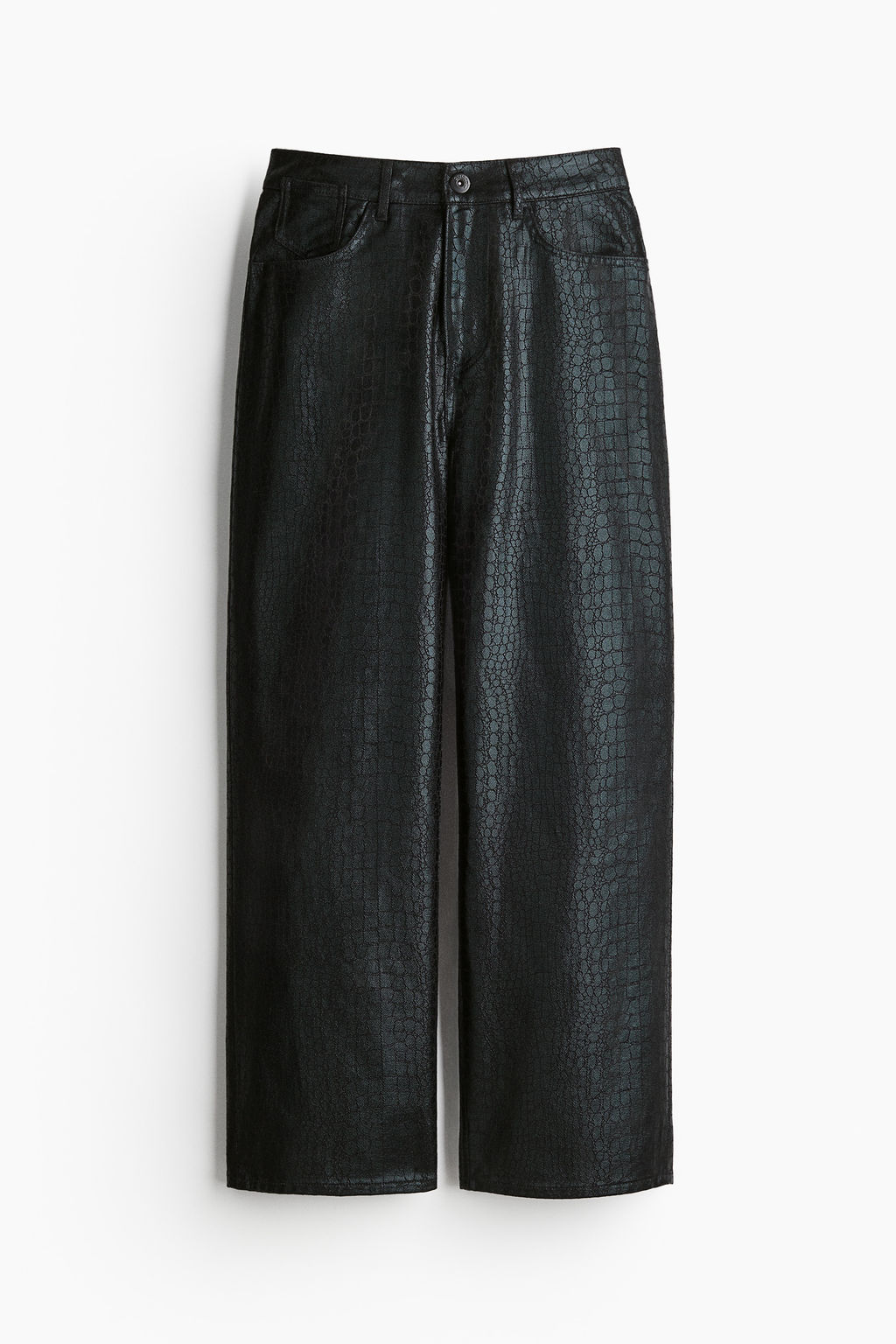 Pantalon estampado de sarga - H&m фото 9