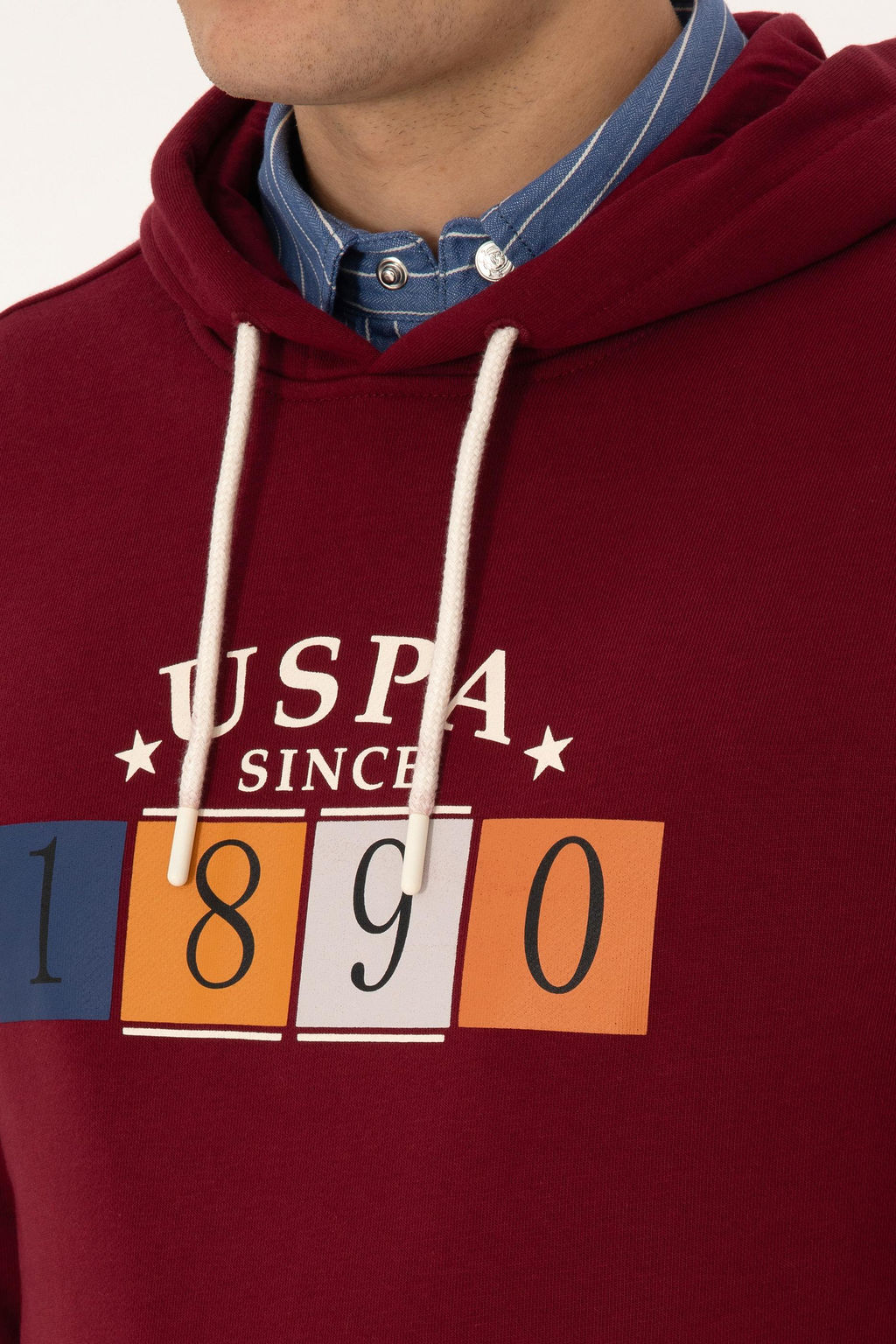 Erkek Bordo Sweatshirt - U.s. polo assn фото 7