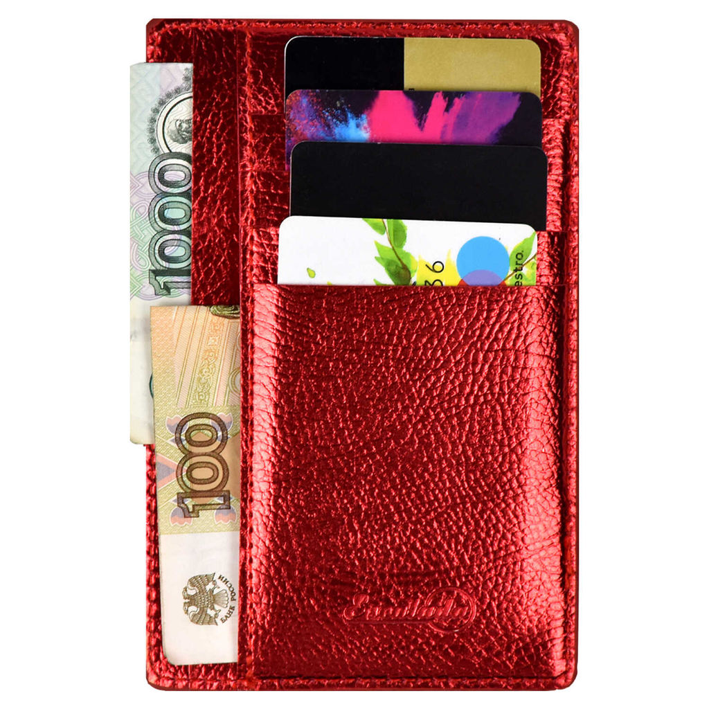 Чехол д/пласт. карт арт.48415/50 НАППА КРАСНЫЙ - Феникс+ фото 6