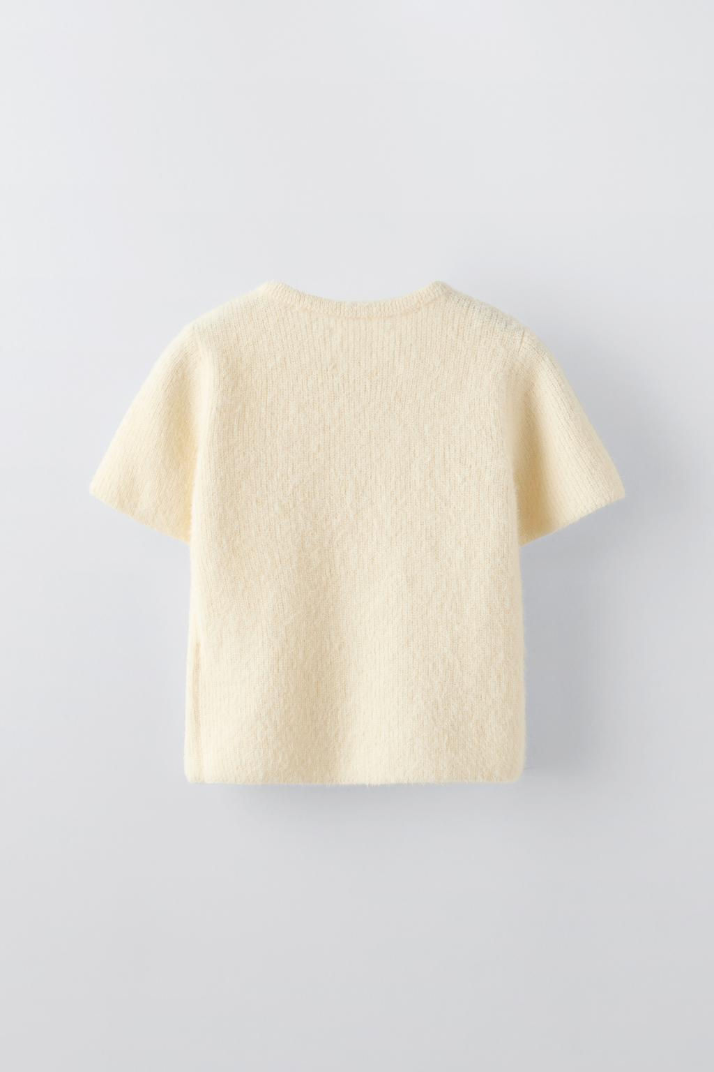 KNIT SWEATER WITH SLOGAN - Zara фото 2