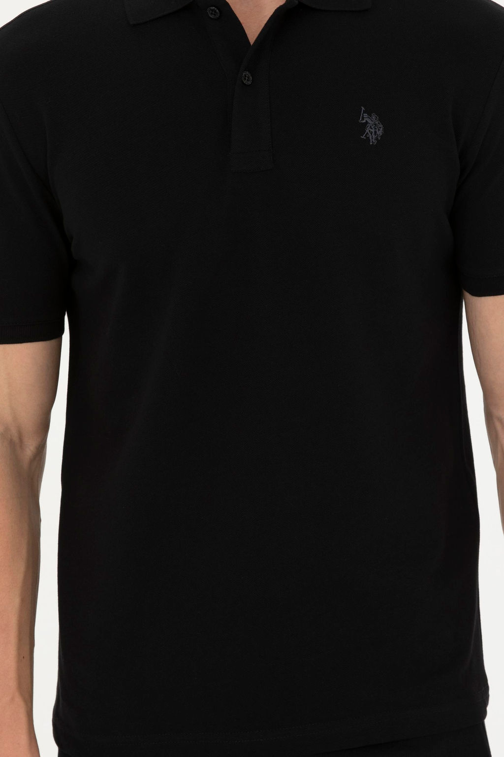 Мужская черная базовая футболка Неожиданная скидка в корзине - U.s. polo assn фото 13
