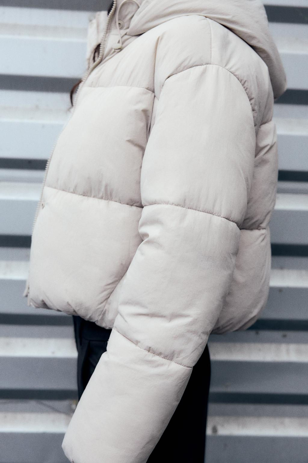 WATER-REPELLENT PUFFER ANORAK - Zara фото 14
