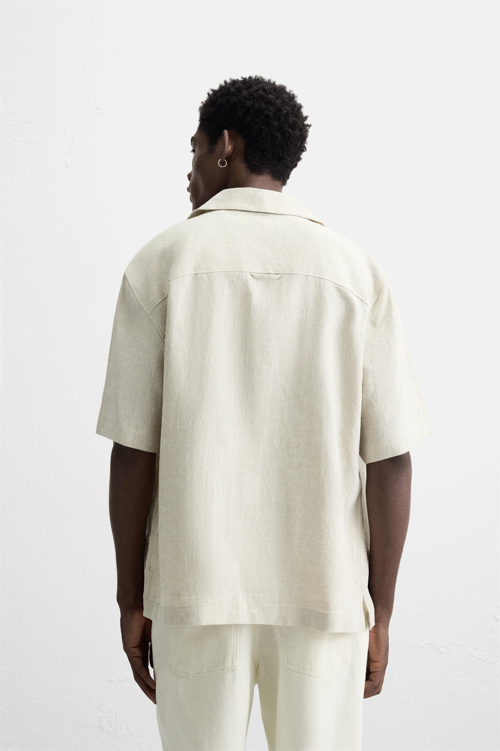 100% LINEN SHIRT - Zara фото 3