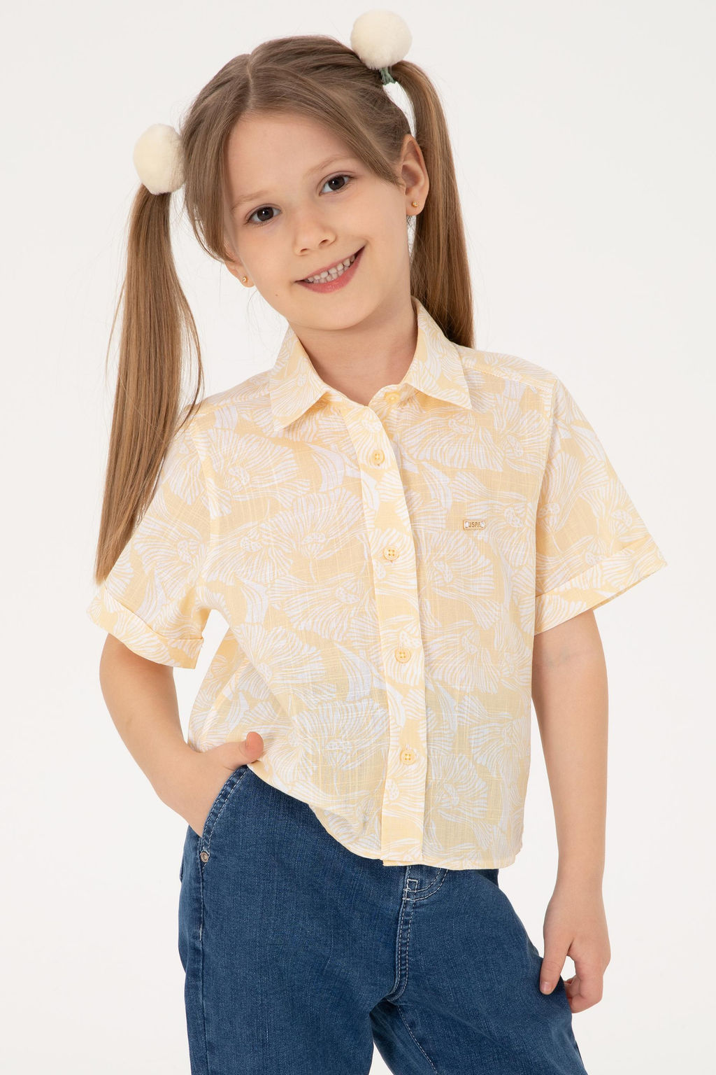 K_z _ocuk Sar_ K_sa Kollu G_mlek Sepette S_rpriz _ndirim - U.s. polo assn фото 3