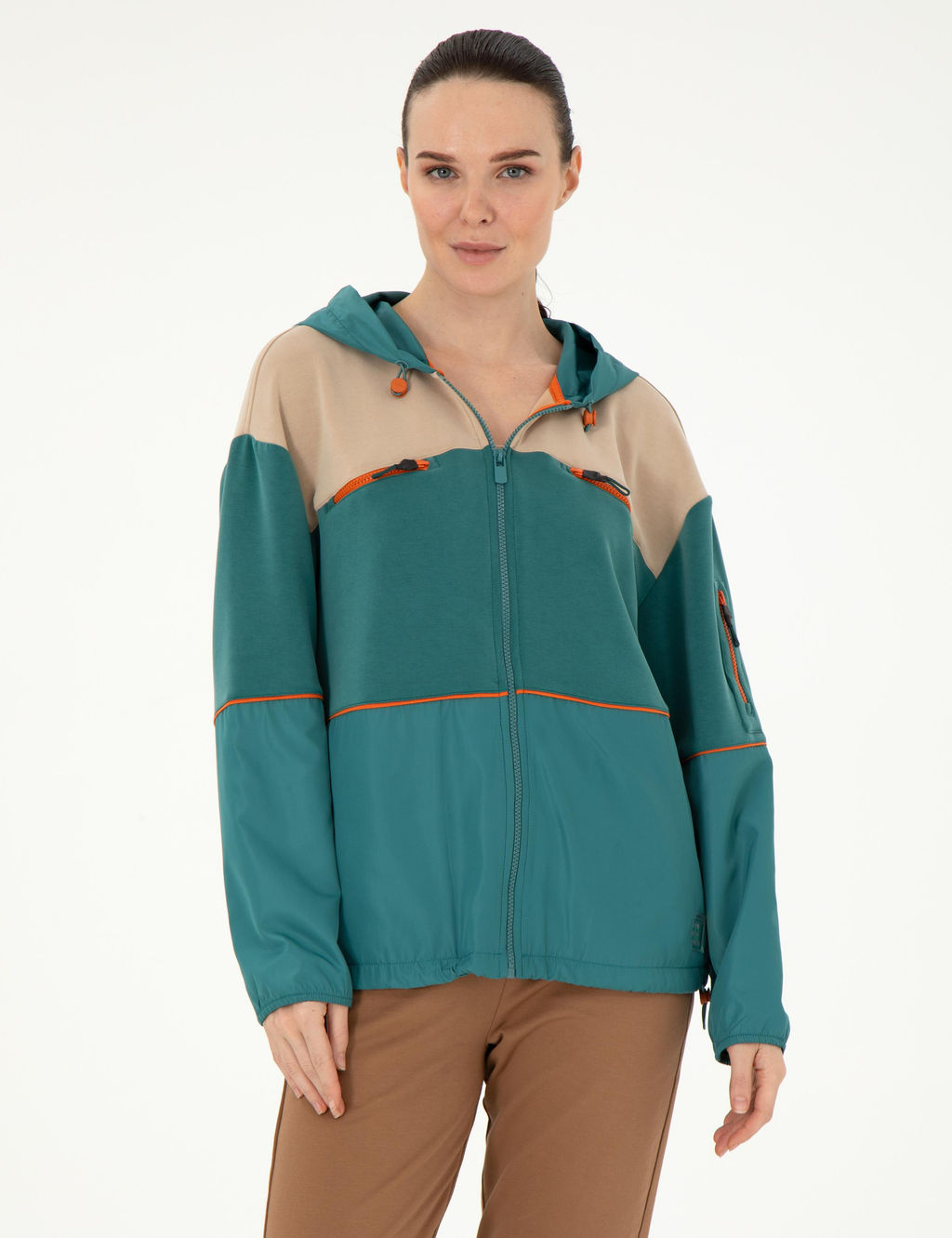 Koyu Ye_il Comfort Fit Sweatshirt