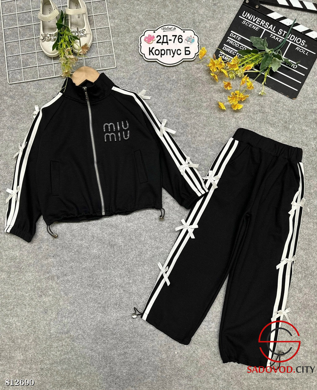 Костюм для девочки спортивный - Bruno фото 4