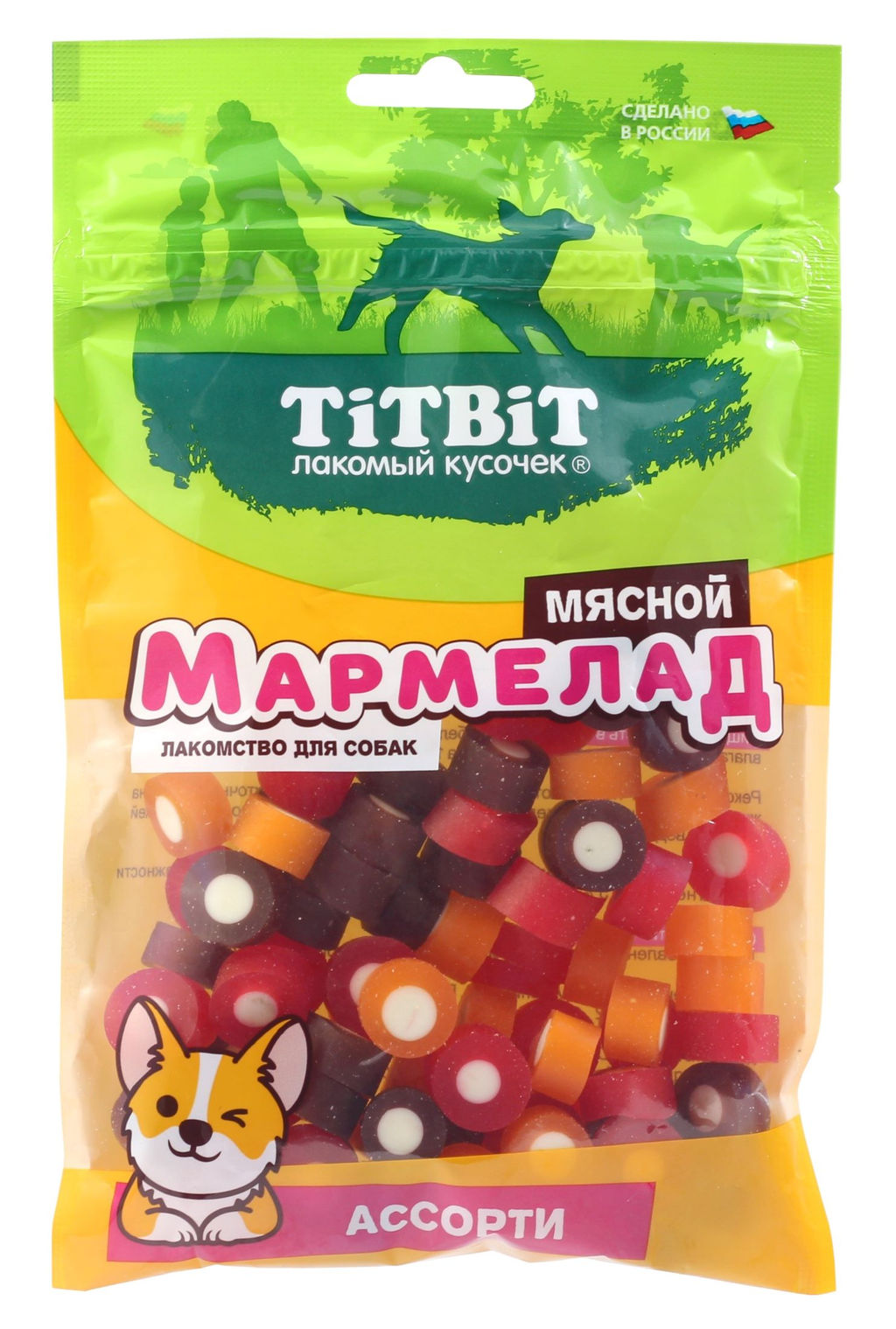 Мармелад мясной ассорти для собак