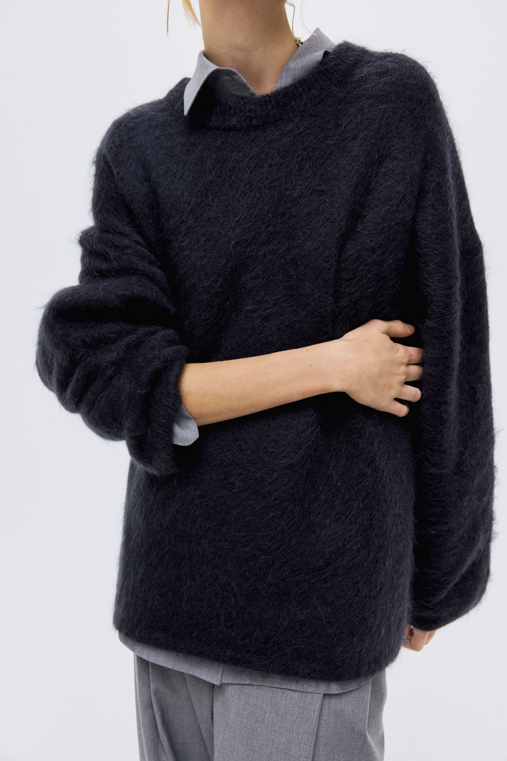 Jersey oversize en mezcla de mohair - H&m фото 15
