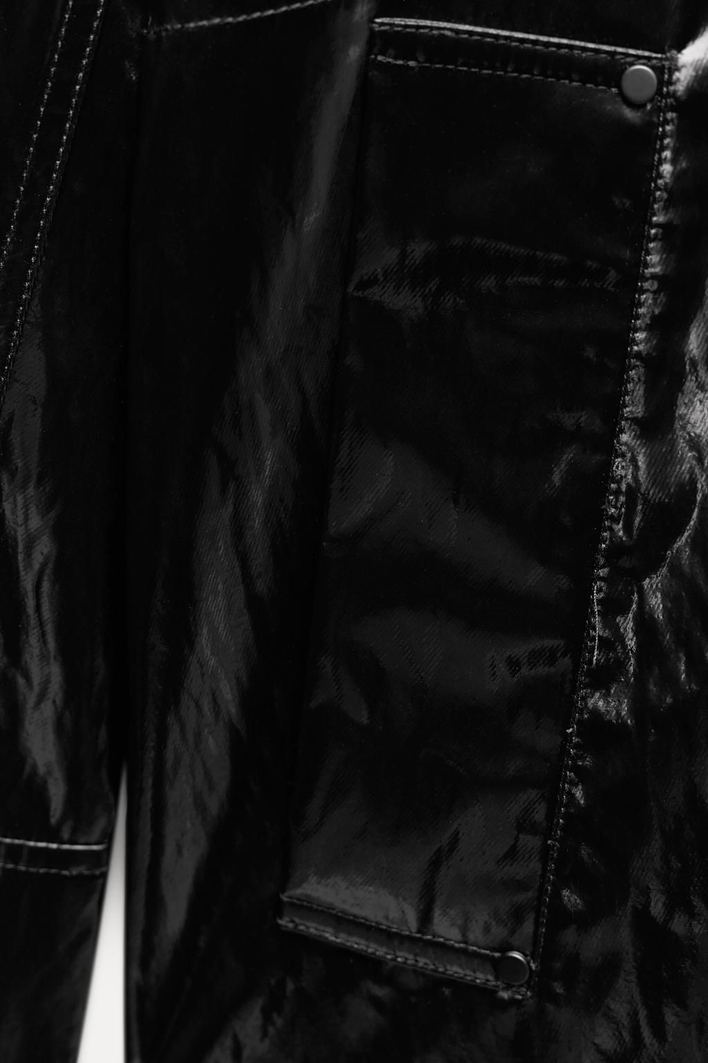 ZW COLLECTION HOODED CROPPED JACKET - Zara фото 4