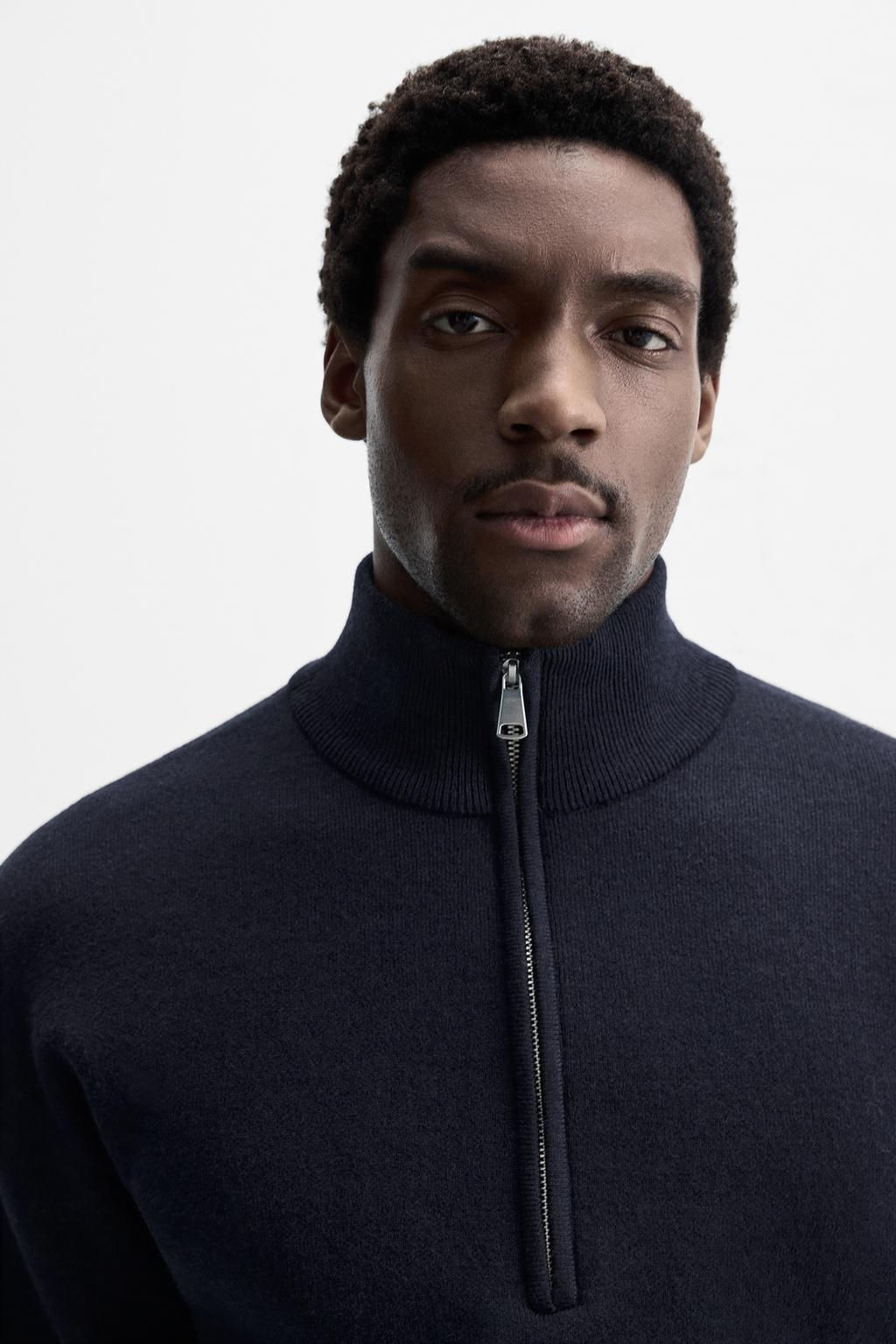 QUARTER ZIP JUMPER - Zara фото 5