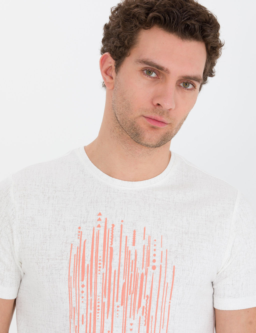 Белая облегающая футболка - Cacharel фото 2