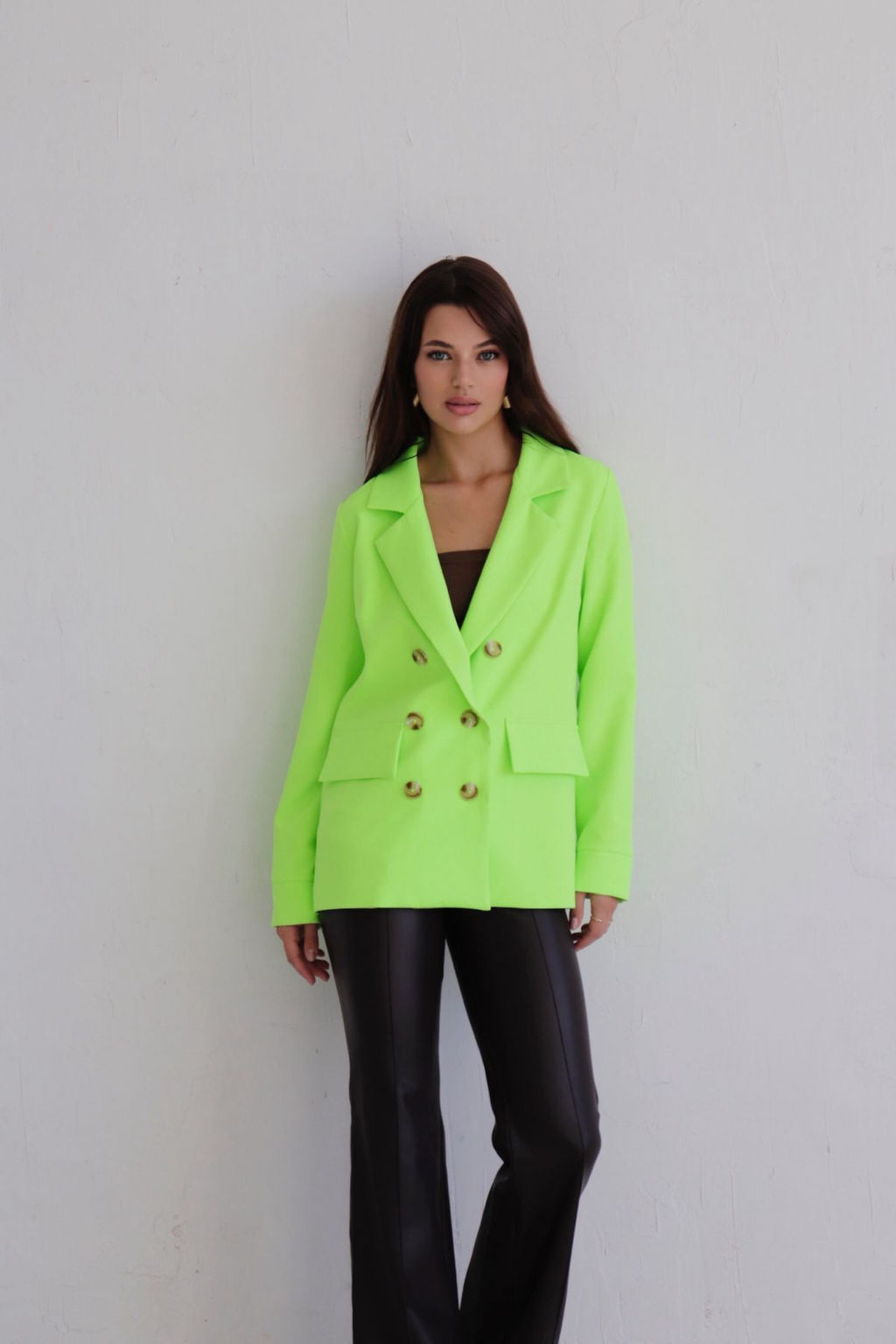 Двубортный жакет с английским воротником - Martichelli фото 131