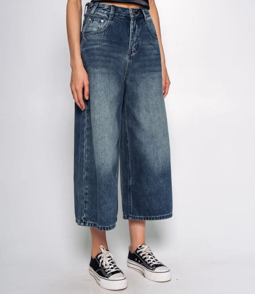 Джинсовые шорты #КТ7366, синий - Dommod фото 3