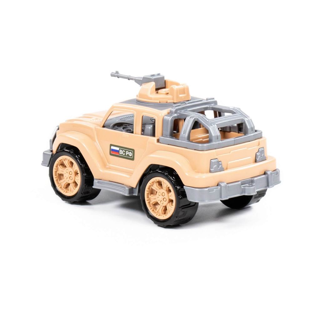 Автомобиль-джип военный-сафари Легионер-мини с 1-м пулемётом (в сеточке) - Полесье фото 3