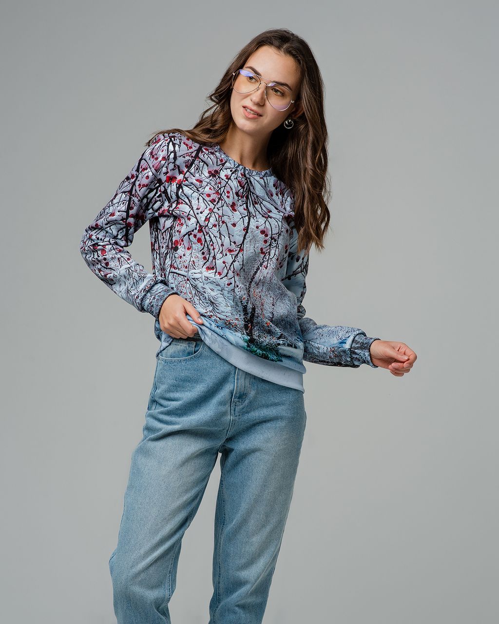 Дизайнерский свитшот PSW015, джемпер - Sahar art lab фото 4