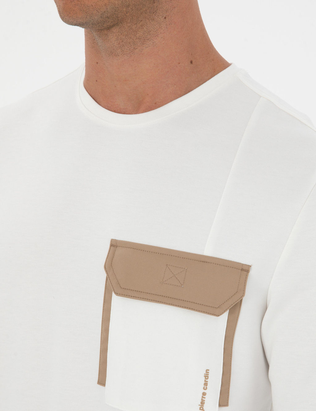 Ekru Regular Fit Sweatshirt - Pierre cardin фото 7