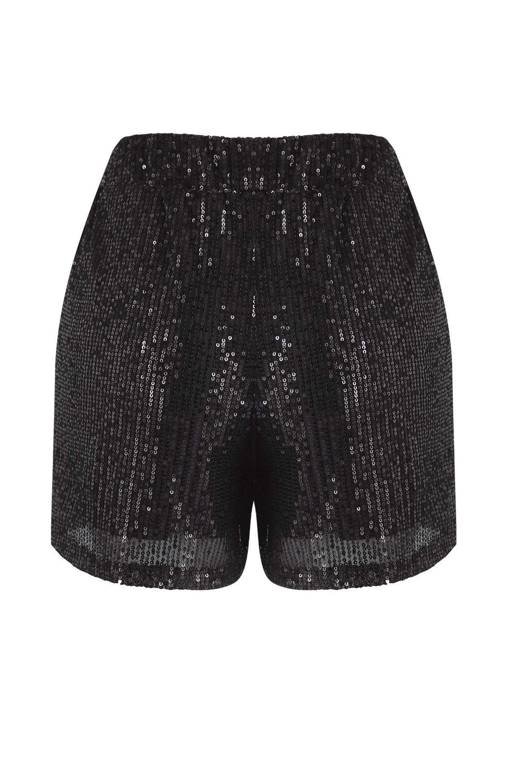 Siyah Dokumlu Beli Lastikli Payet Sort TPRAW26SR00003 - Trendyolmilla фото 3