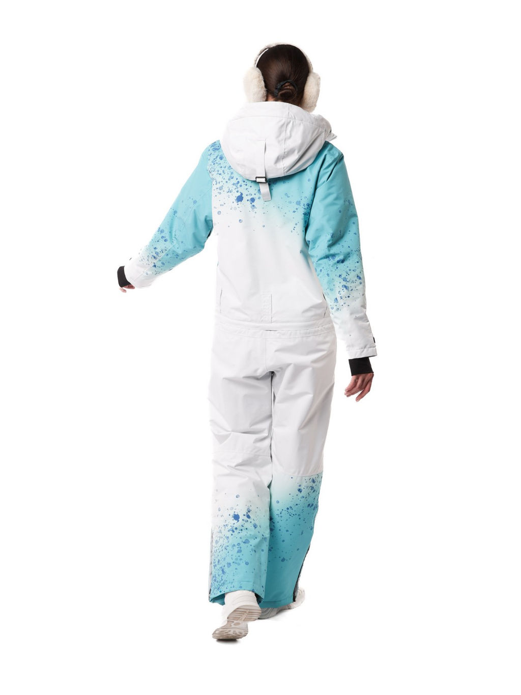 Комбинезон BB-0525 Бело-голубой