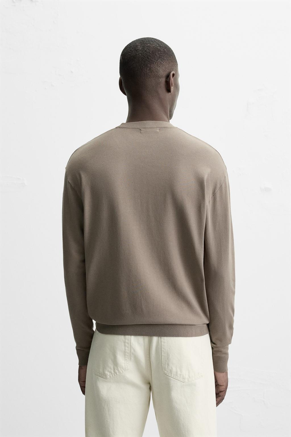 BASIC VISCOSE BLEND SWEATER - Zara фото 5