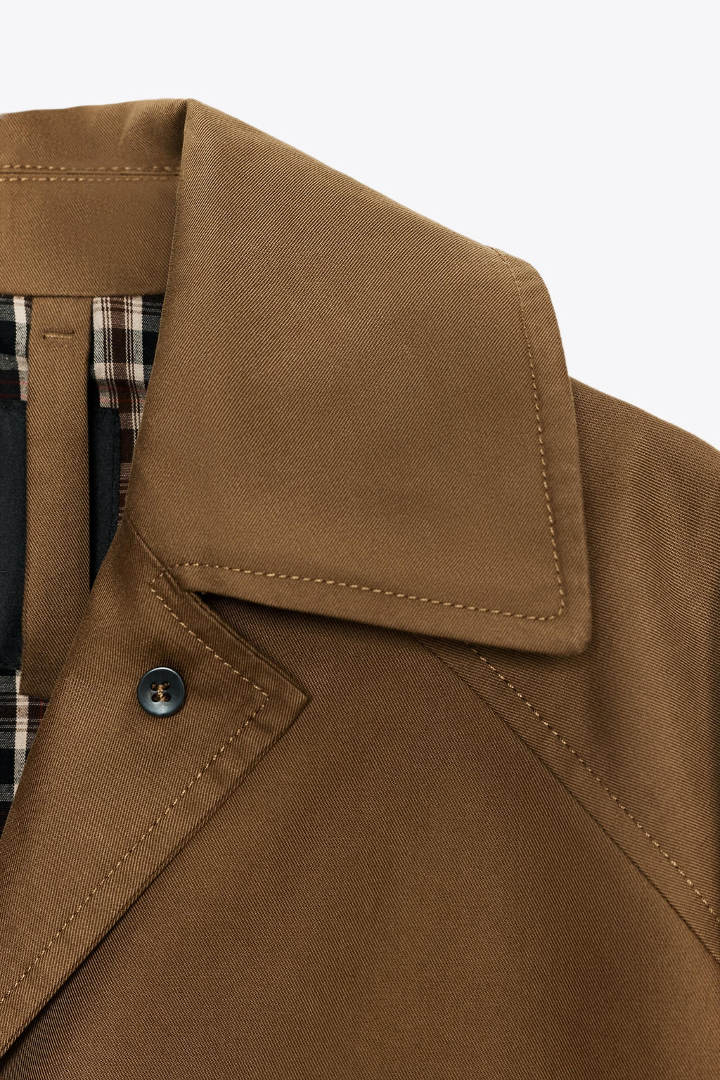 ZW COLLECTION MIDI TRENCH COAT - Zara фото 8