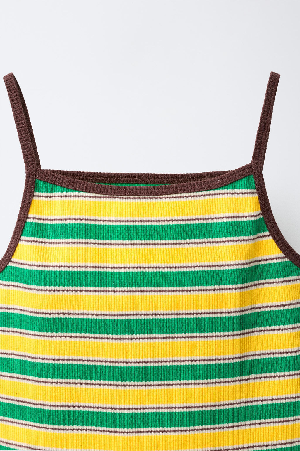 TOP ESTAMPADO RAYAS / Multicolor - Zara фото 4