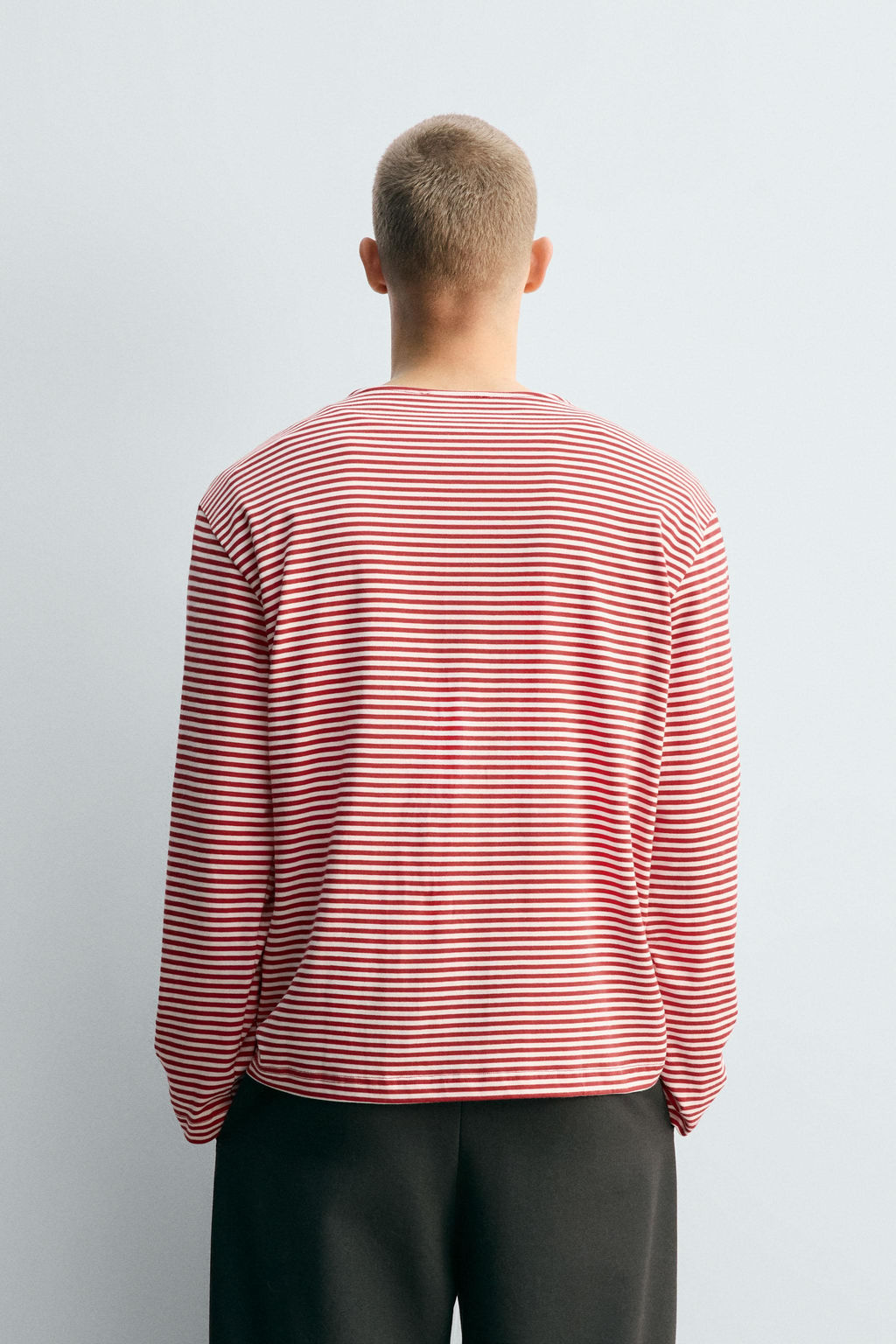 LIMITED EDITION JACQUARD STRIPED T-SHIRT - Zara фото 3