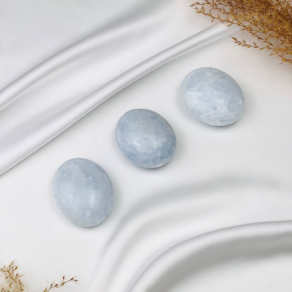 Галтовка из голубого Кальцита - Радуга самоцветов фото 2