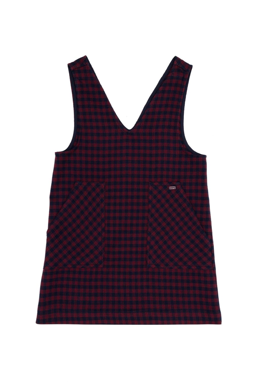 U. S. Polo Assn Темно-синее тканое платье для девочки - U.s. polo assn фото 2